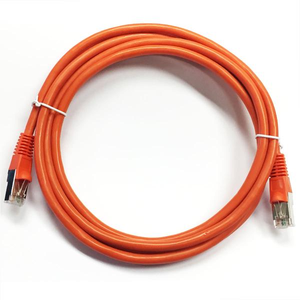 20' CAT5e (350 MHz) STP Shielded Network Cable - Orange